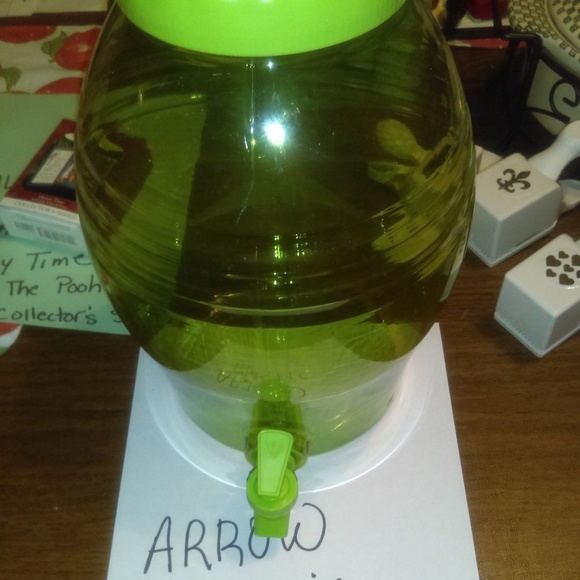 Vintage Dining Vintage Green Plastic Gallon Jug Spout Dispenser Poshmark